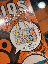 Load image into Gallery viewer, BAPE KIDS 2009 Autumn/Winter Magazine + Multi Color Tote Bag + Sticker Set - New
