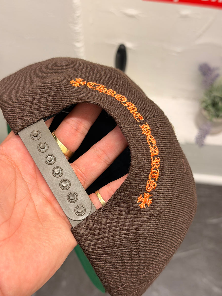 Chrome Hearts - CH Snapback - Brown Orange
