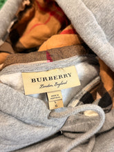 Load image into Gallery viewer, Burberry EKD Hoodie - Pale Grey Melange - Size L - Preowned
