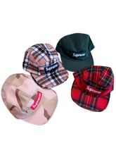 Load image into Gallery viewer, Supreme - Adjustable Camp Cap Hat Bundle - PreOwned
