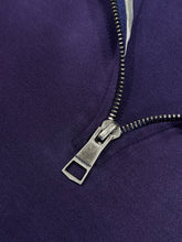 Load image into Gallery viewer, Burberry - Quarter Zip Pullover Purple - Size Large
