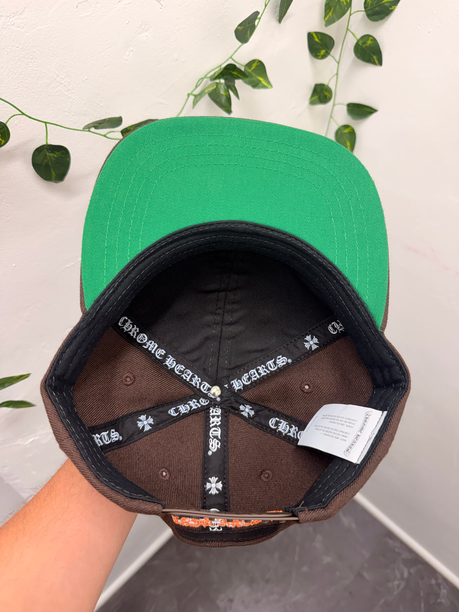 Chrome Hearts - CH Snapback - Brown Orange