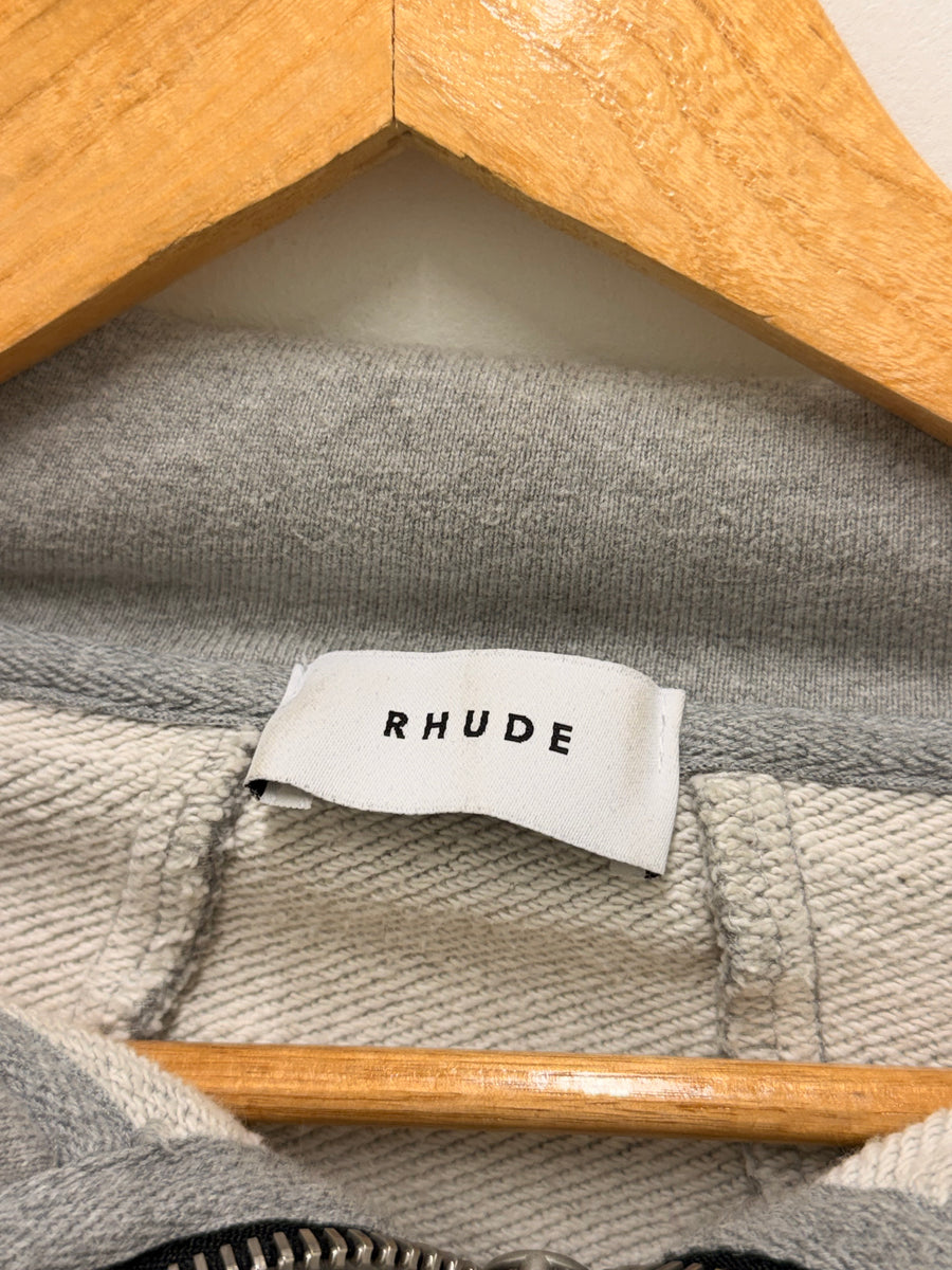 Rhude - Classique Quarter Zip - Heather Grey