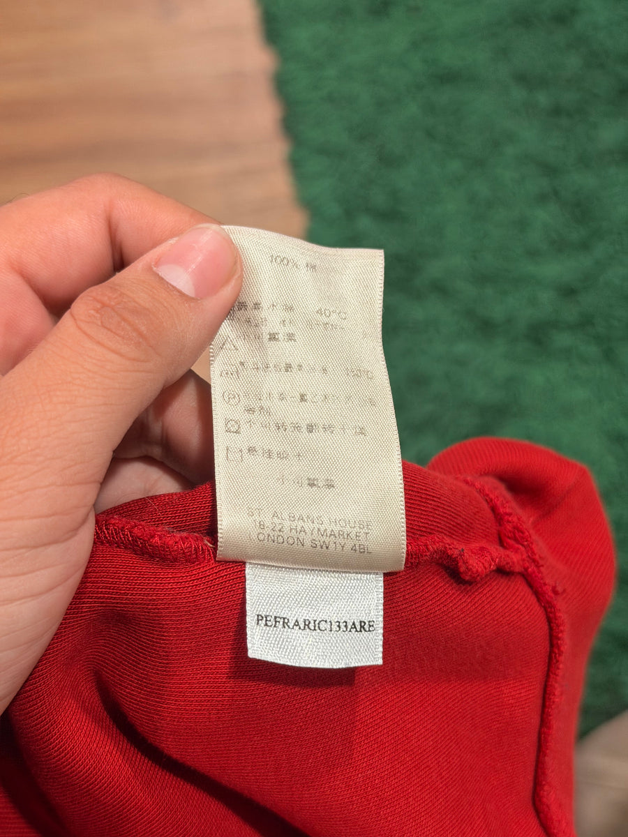 Burberry London Quarter Zip - Red - Size L - Preowned