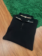 Load image into Gallery viewer, Burberry - Quarter Zip - Black - Size XL - Preowned
