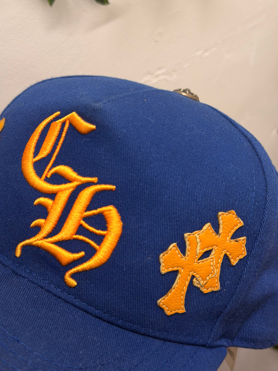 Chrome Hearts - CH Cross Trucker - Blue/Gold