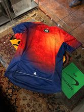 Load image into Gallery viewer, BAPE x PUMA BAPE FC Soccer Jersey – Red / Navy Camo – Large – PreOwned
