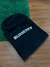 Load image into Gallery viewer, Burberry Logo Hoodie - Black | Size L Preowned
