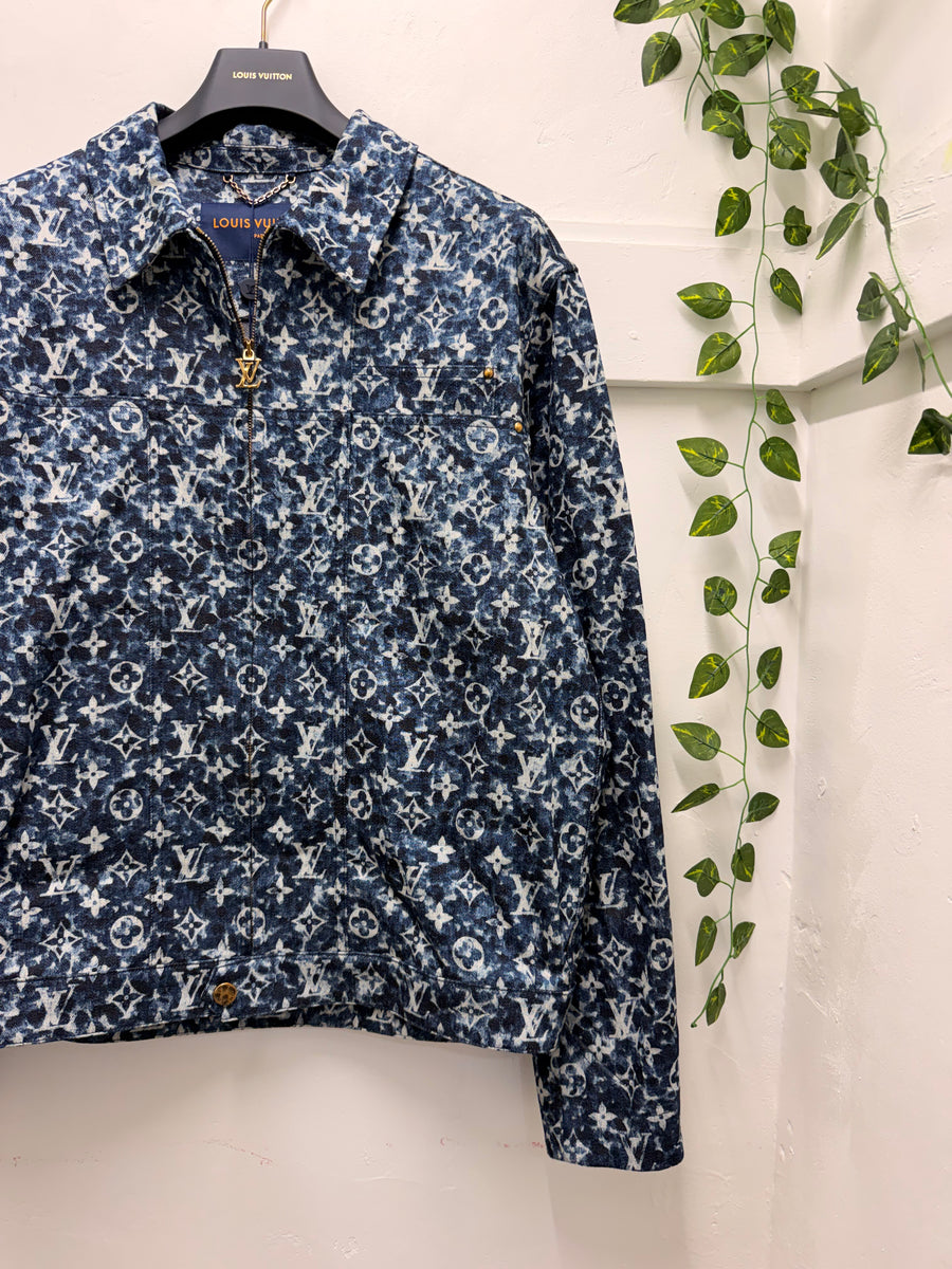 Louis Vuitton - Pointillism Workwear Denim Jacket - Petrole