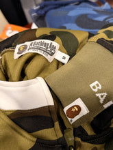 Load image into Gallery viewer, BAPE - Green Camo Ape Head WGM Track Jacket - Medium - PreOwned
