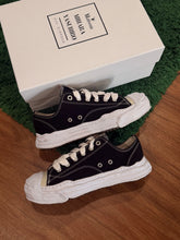 Load image into Gallery viewer, Maison Mihara Yasuhiro - Black Canvas Sneakers - Size 8.5M-9M - PreOwned
