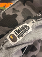 Load image into Gallery viewer, BAPE - Grey Glow In The Dark Shark Full Zip Hoodie - Size 2XL - PreOwned

