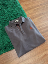 Load image into Gallery viewer, Burberry - Taupe Brown Long Sleeve Polo Large - Retail $395
