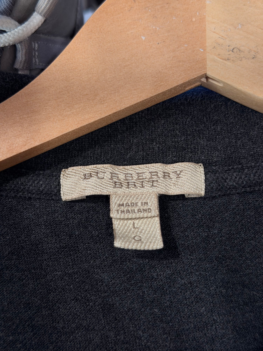 Burberry - Polo - Charcoal Nova Check - Size L