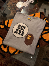Load image into Gallery viewer, Bape Go! Ape Dark Oatmeal Tee (Large)
