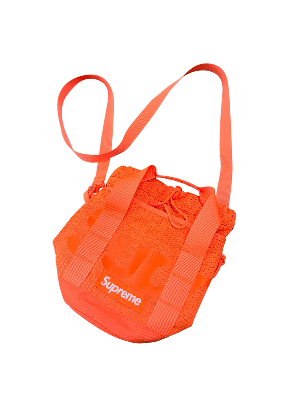 Supreme - 3M Ripstop Utility Tote Bag - Adjustable Strap - Orange
