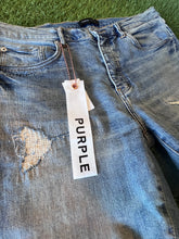 Load image into Gallery viewer, Purple Brand Light Blue Denim Jeans Size 36
