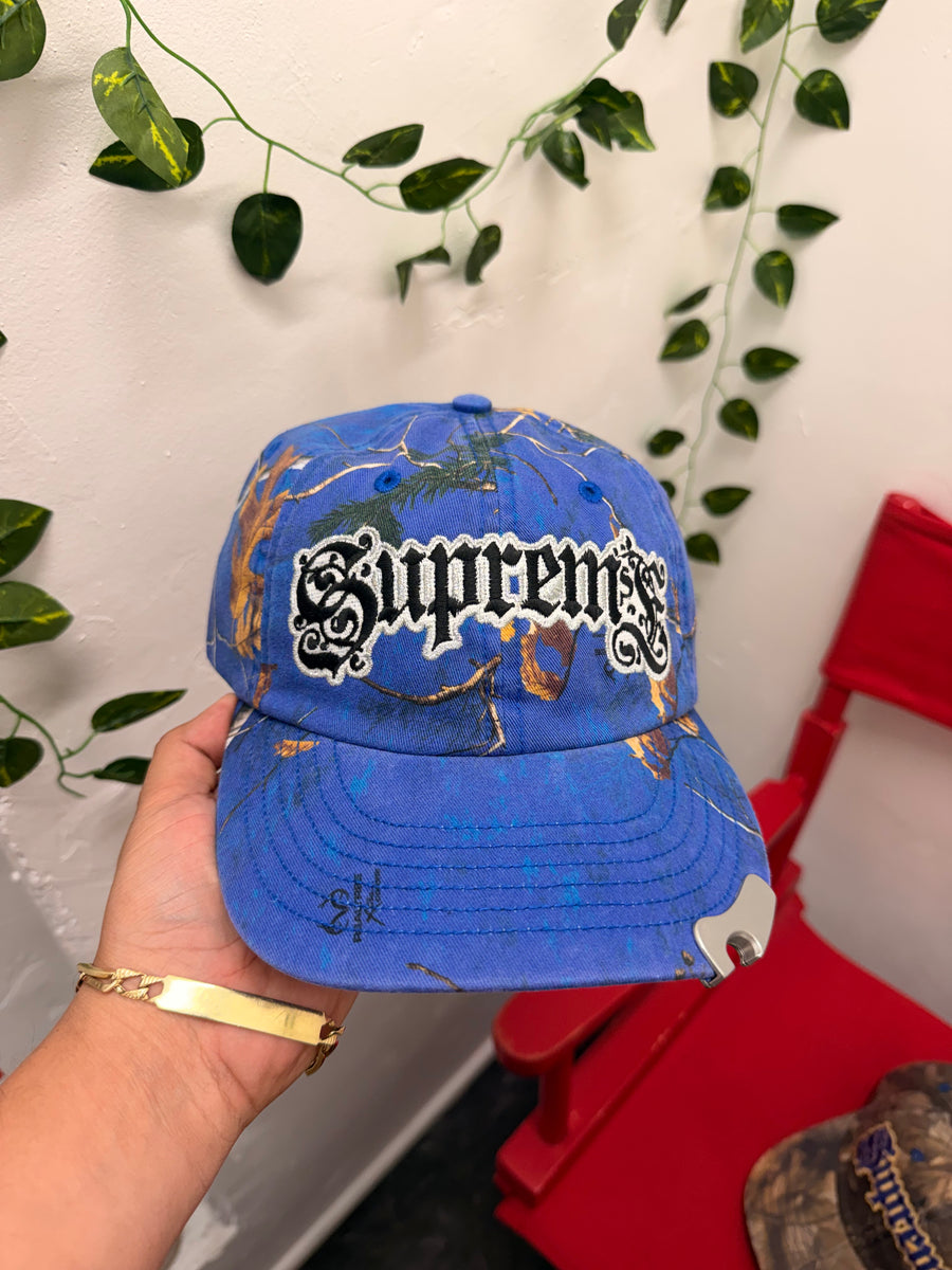 Supreme - Bottle Opener 6-Panel - Realtree Xtra Blue Camo