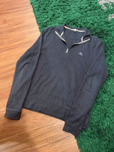 Load image into Gallery viewer, Burberry Brit Quarter Zip - Charcoal Heather - Size L - Preowned
