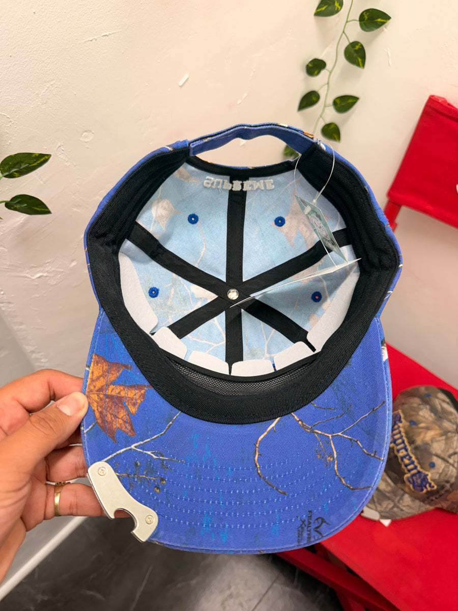 Supreme - Bottle Opener 6-Panel - Realtree Xtra Blue Camo