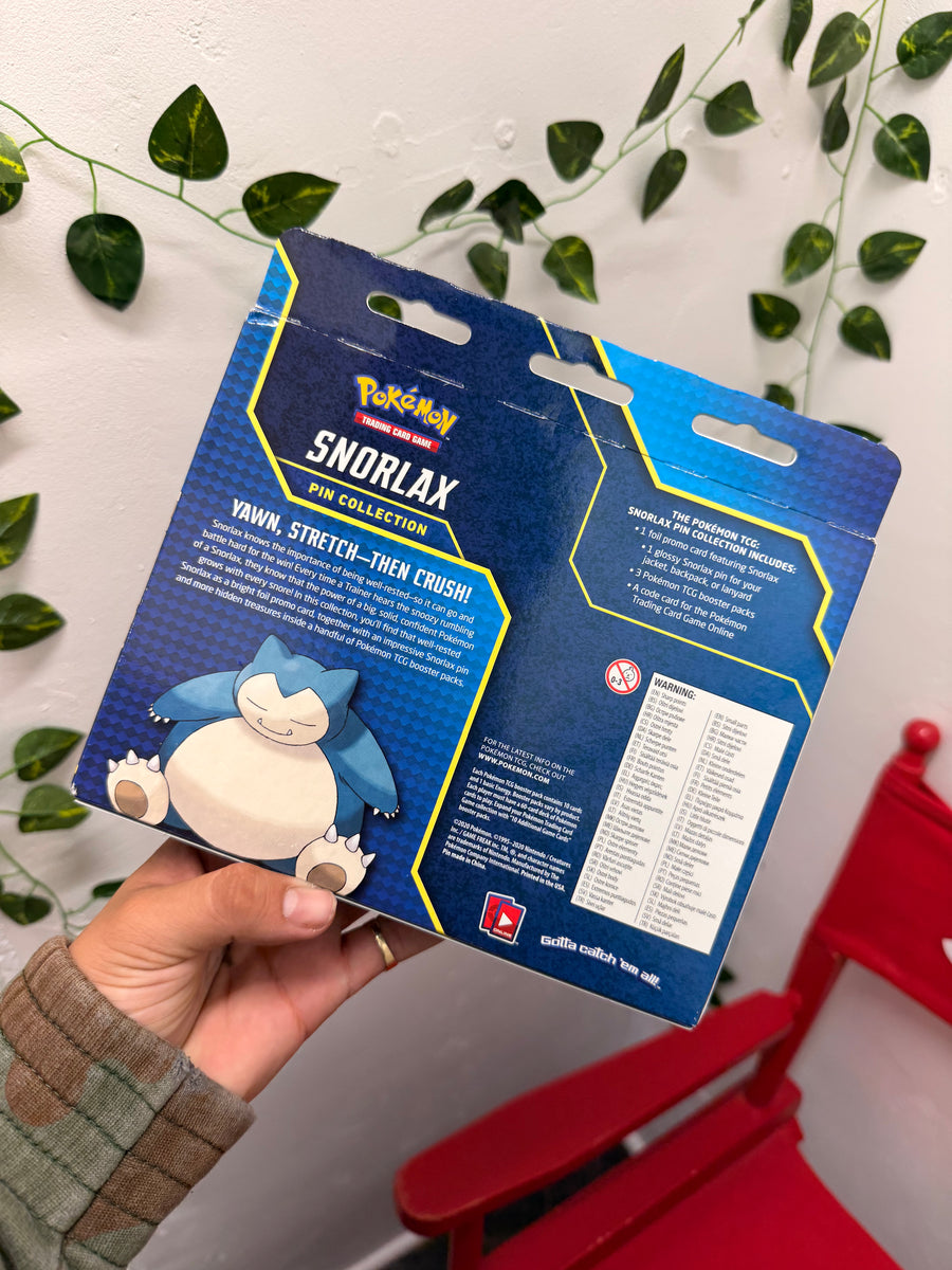 Pokemon - Snorlax Pin Collection - Sword & Shield