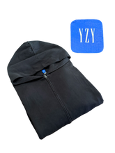 Load image into Gallery viewer, YZY Gap - Black Thick Zip Up Hoodie - XXL - Brand New
