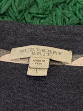 Load image into Gallery viewer, Burberry Brit Quarter Zip - Charcoal Heather - Size L - Preowned
