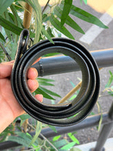 Load image into Gallery viewer, Chrome Hearts Black Leather Belt - Size 38 - PreOwned - (Available in Store)
