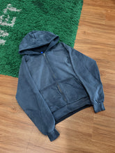 Load image into Gallery viewer, YZY Washed Navy Zip Hoodie – Small – Washed Navy
