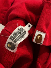 Load image into Gallery viewer, BAPE - Red Ape Head Pullover Hoodie - Size Medium - PreOwned
