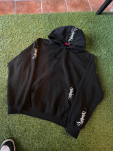 Load image into Gallery viewer, Supreme Script Logo Hoodie (Black)  Size XXL
