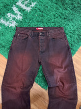 Load image into Gallery viewer, Supreme - Star Logo Dark Purple Denim Jeans - Size 34 - PreOwned
