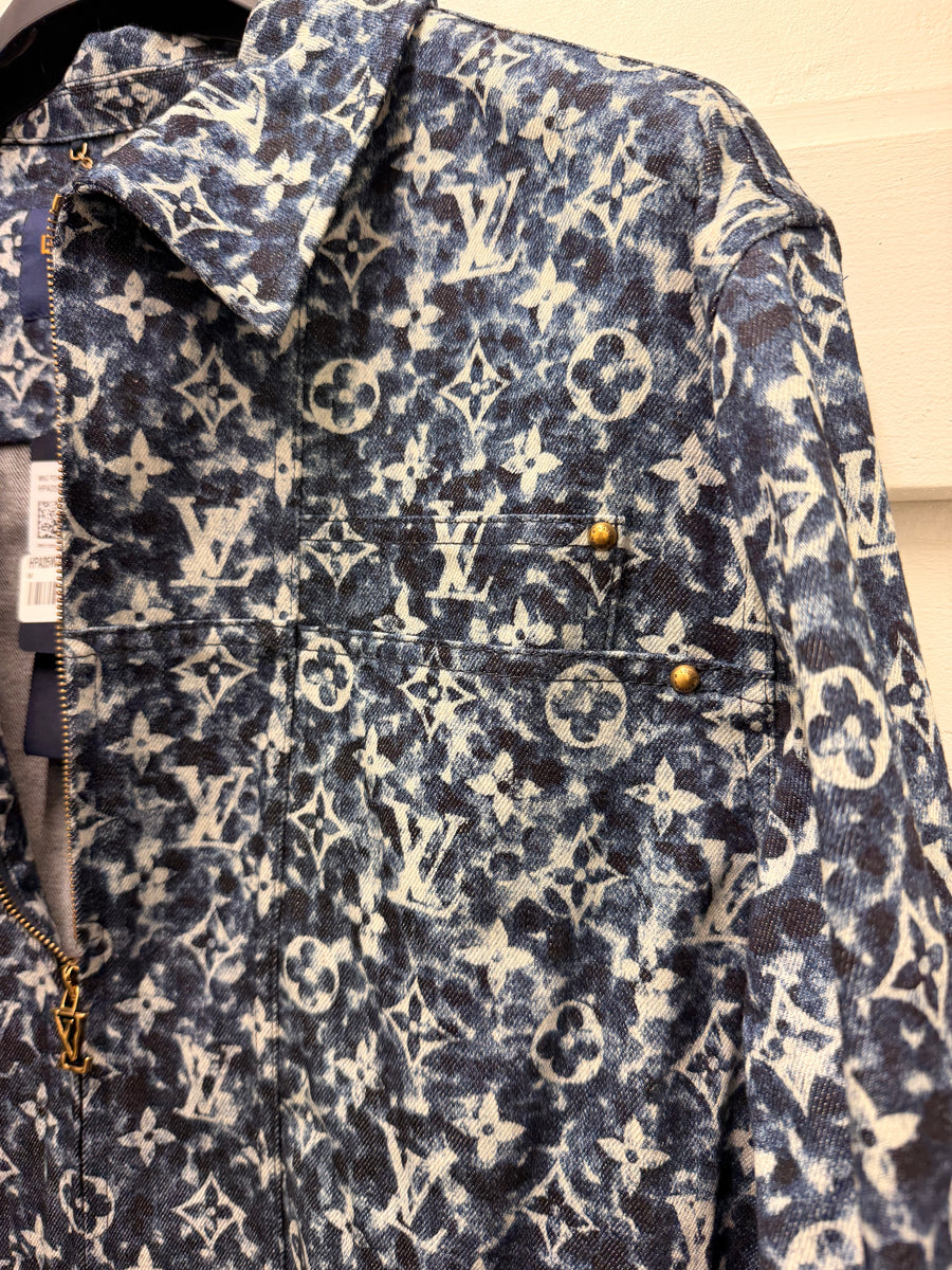 Louis Vuitton - Pointillism Workwear Denim Jacket - Petrole