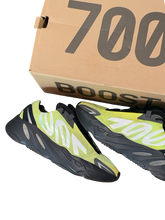 Load image into Gallery viewer, Yeezy Boost 700 MNVN “Phosphor” - Size 9M - PreOwned With Box
