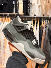 Load image into Gallery viewer, Jordan 4 Retro “Black Canvas” Size 9.5M
