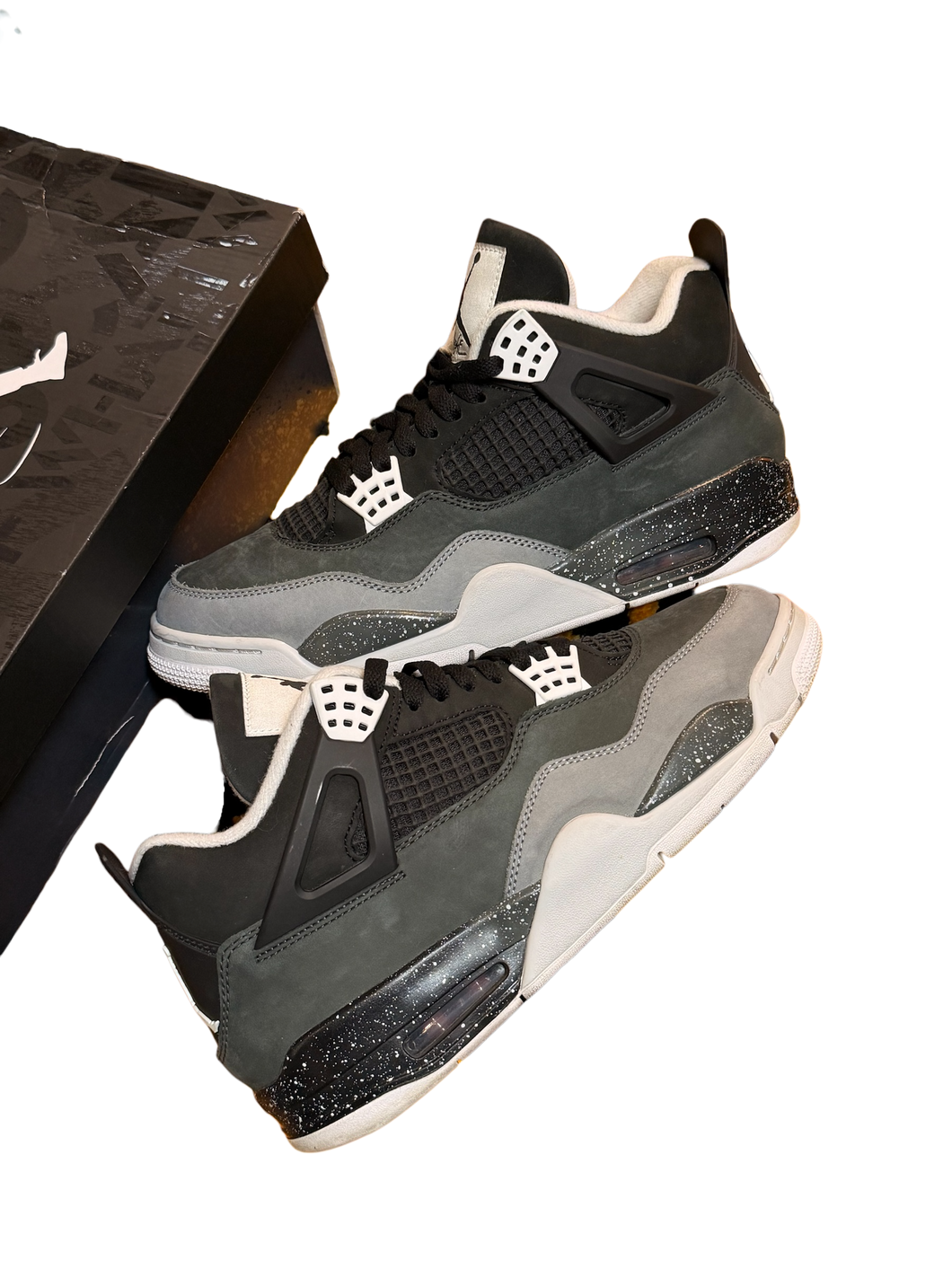 Jordan 4 Retro “Black Canvas” Size 9.5M