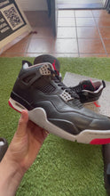 Load and play video in Gallery viewer, Jordan 4 Bred Reimagined Size 9.5M
